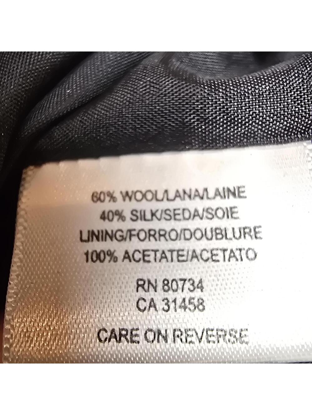 BCBGMAXAZRIA Metallic Animal Print A Line Skirt Black Blue Silver Size 0 - Picture 5 of 8